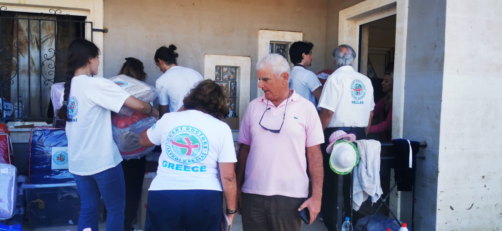 Third humanitarian mission to flood victims in Thessaly from “Heart Doctors”.