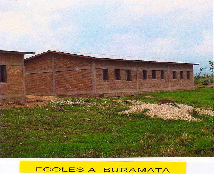 Constructions Burundi Buramata - Ecoles 2-5-2007